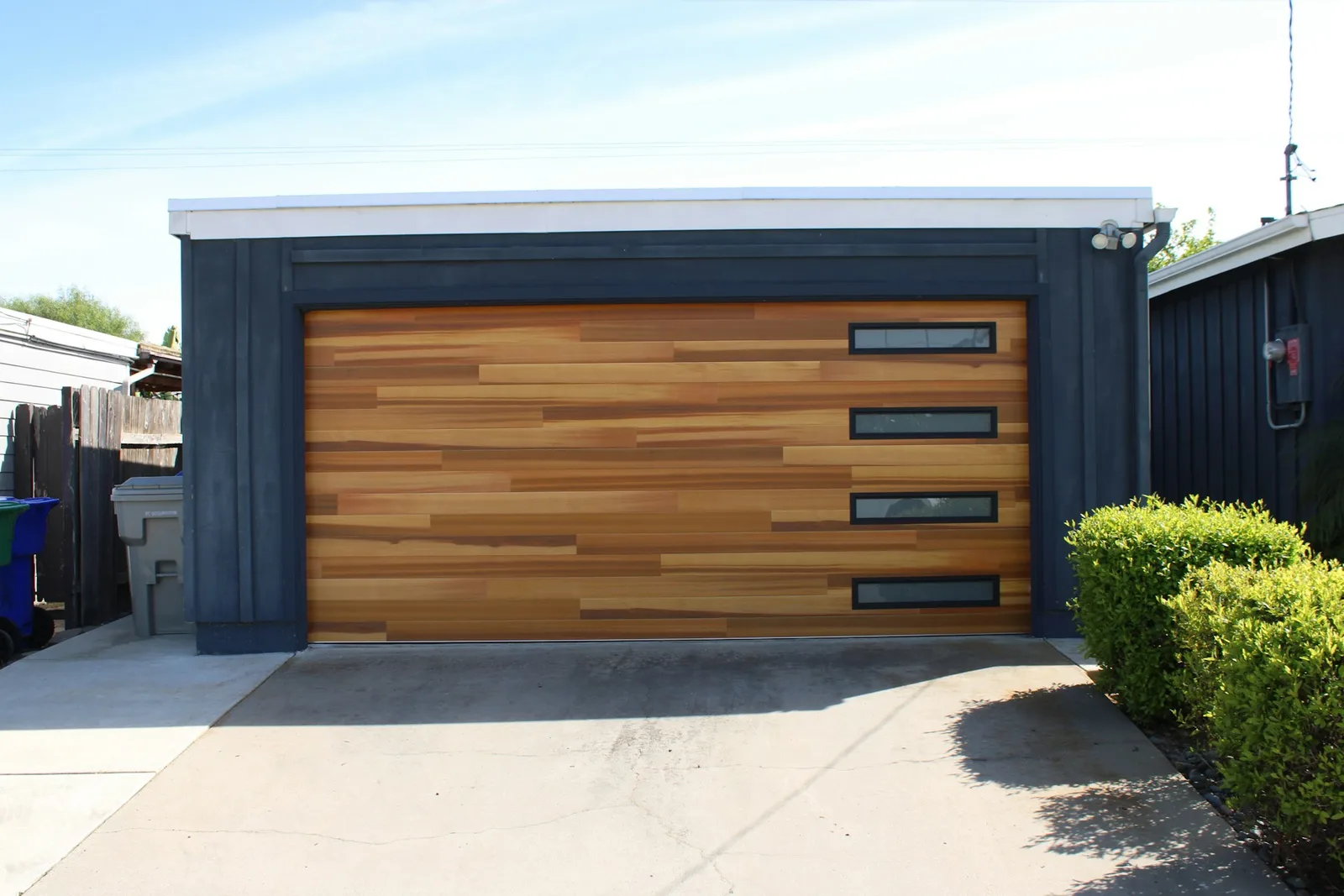 Converted Houston garage transformed into finished, conditioned living space