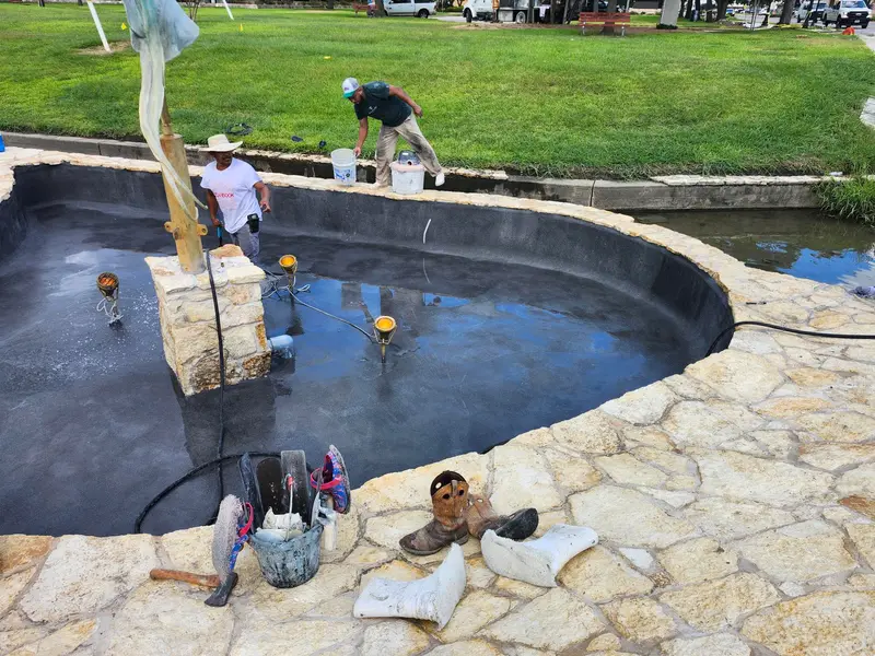 Commercial Pools & Fountains project in Houston, TX — Detail Construction project 3