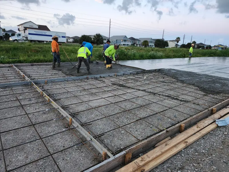 Concrete Work project in Houston, TX — Detail Construction project 1