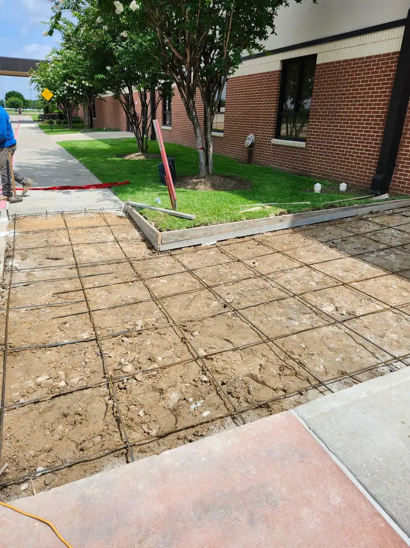 Concrete Work project in Houston, TX — Detail Construction project 12