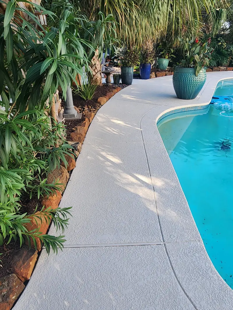 Decks & Pool Decks project in Houston, TX — Detail Construction project 1