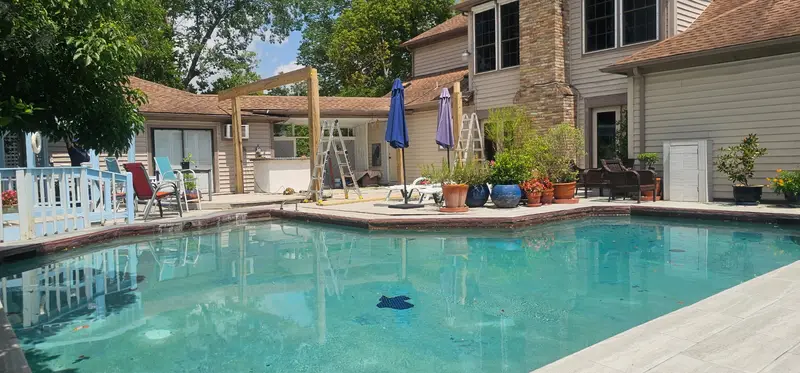 Pergolas project in Houston, TX — Detail Construction project 4