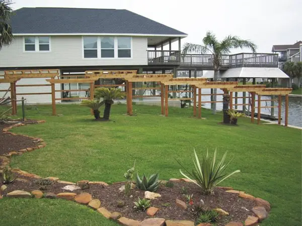 Pergolas project in Houston, TX — Detail Construction project 13