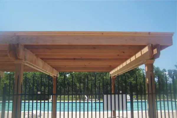 Pergolas project in Houston, TX — Detail Construction project 16