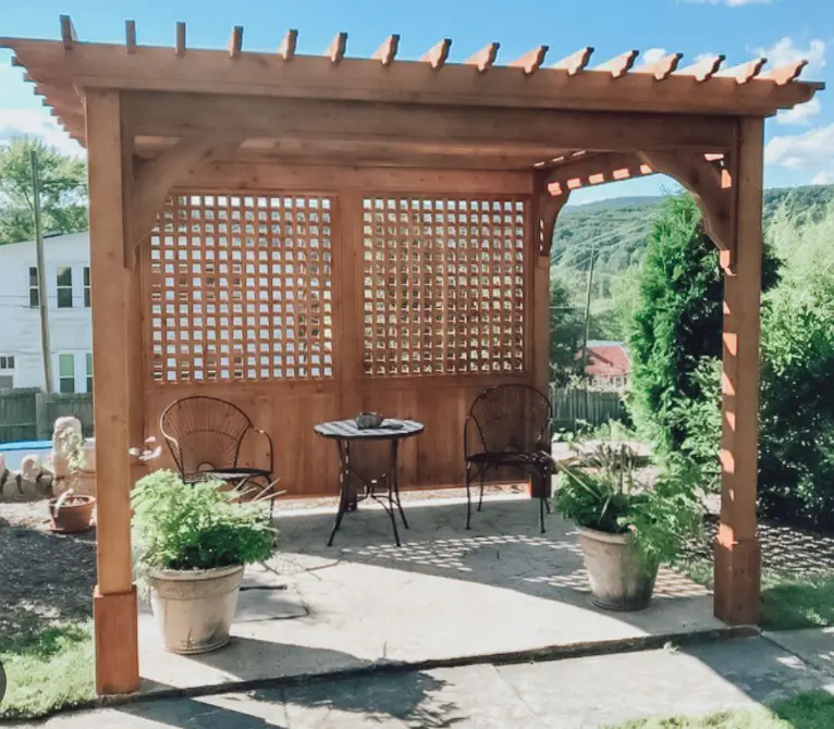 Pergolas project in Houston, TX — Detail Construction project 21